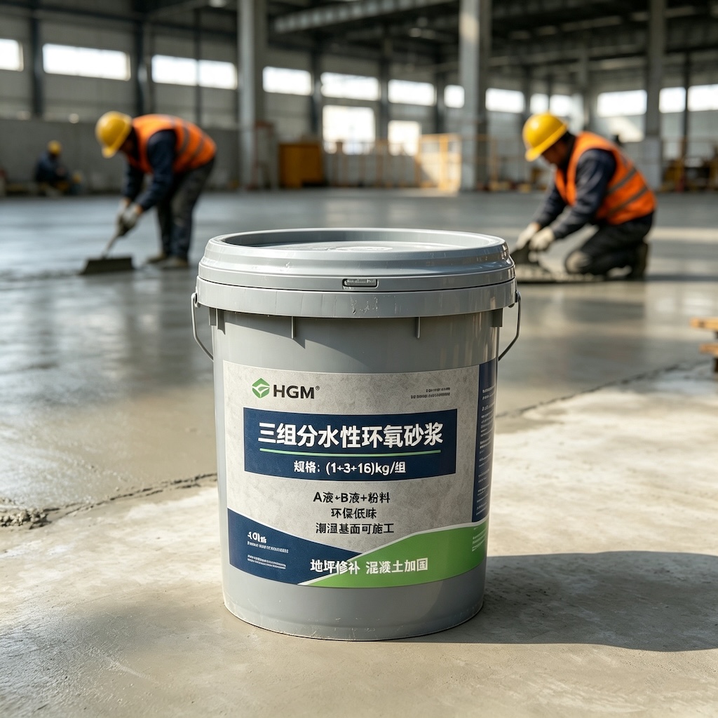 江南三组份水性环氧砂浆